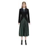 BeetleJuice The Maitlands Lydia Deetz Cosplay Costume Green Black Halloween Party Suit